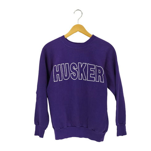 HUSKER ロゴプリント スウェット レディース